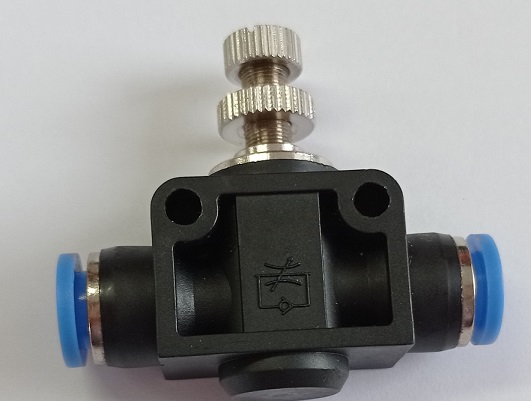 Throttle check valve, 2x connector SCF 08 Pneumatic