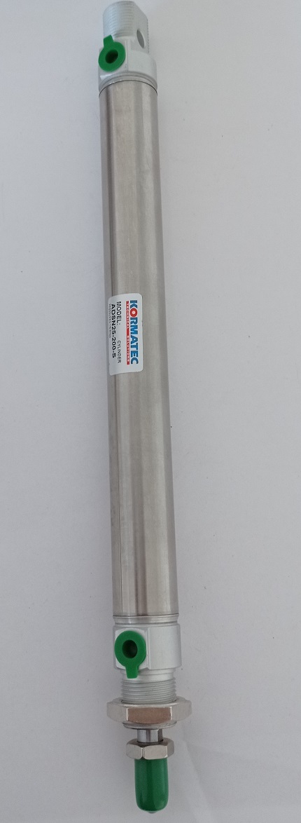 pneum. Cylinder 25 x 200, M 10, Ø 10 mm, 1/8", magnet
