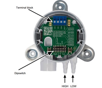 DOL 18 v2 elec. sub-pressure sensor 100Pa