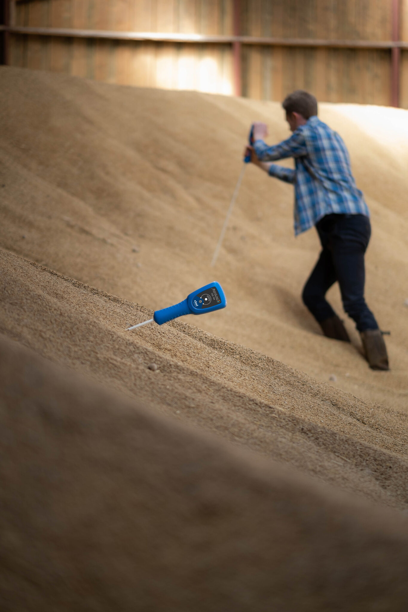 DOL grain sensor CSS-TM for humidity and temperature