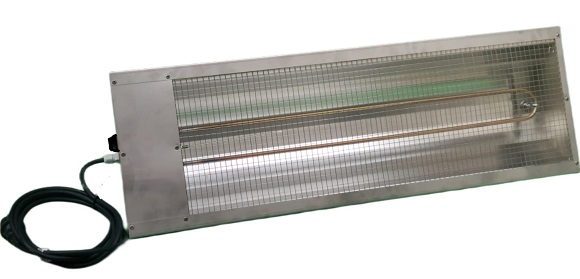 Radiant heater animal breeding 1400 watts 230 volts