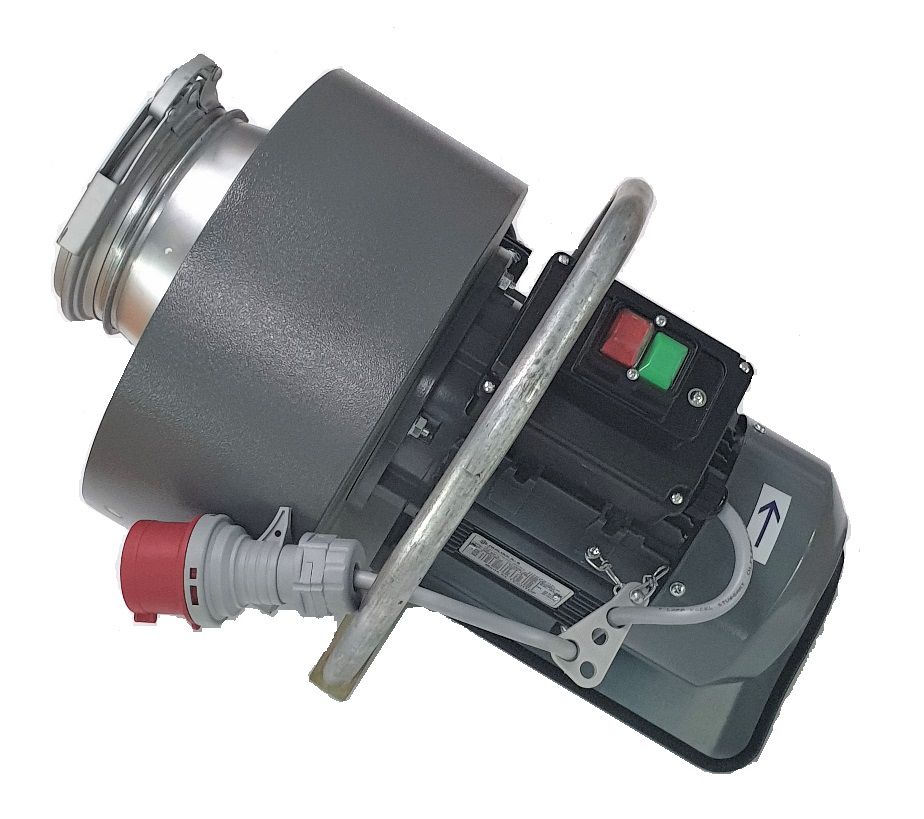 Ersatzgebläse Für Aufblasfiguren - 12V Mit LED Lichterkette Für Halloween & Weihnachten